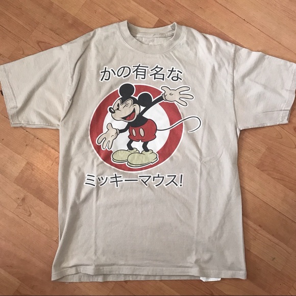 japanese mickey mouse shirt